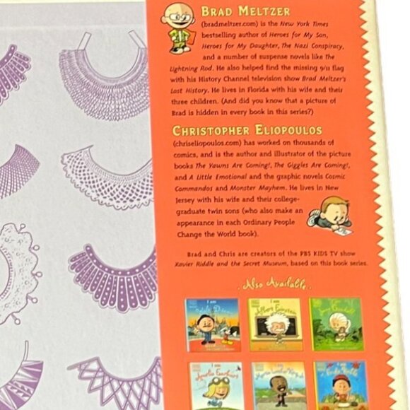 I am Ruth Bader Ginsburg, Ordinary People Change the World Book Series Hardcover - Picture 6 of 8